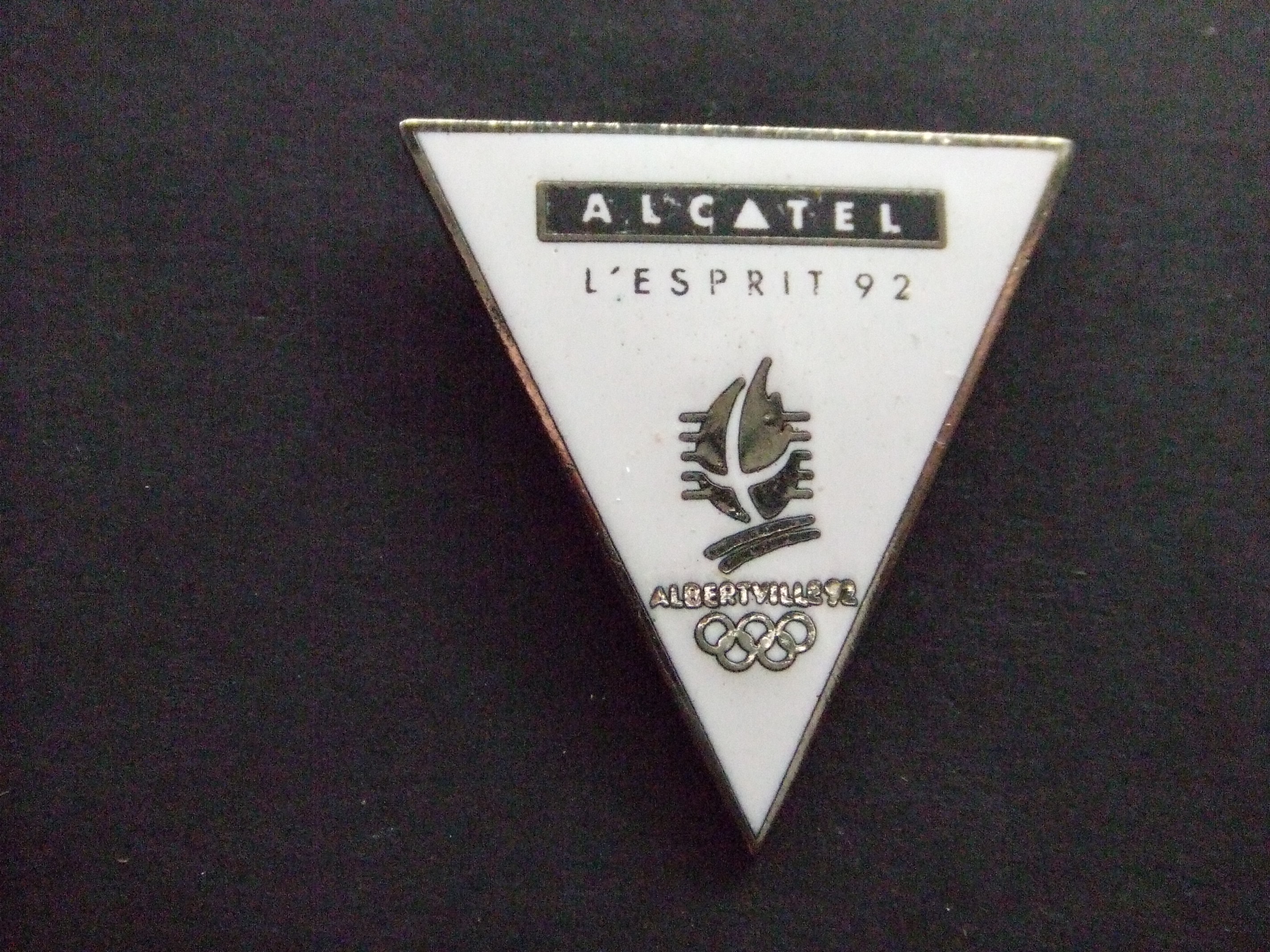 Olympische Spelen Albertville sponsor Alcatel